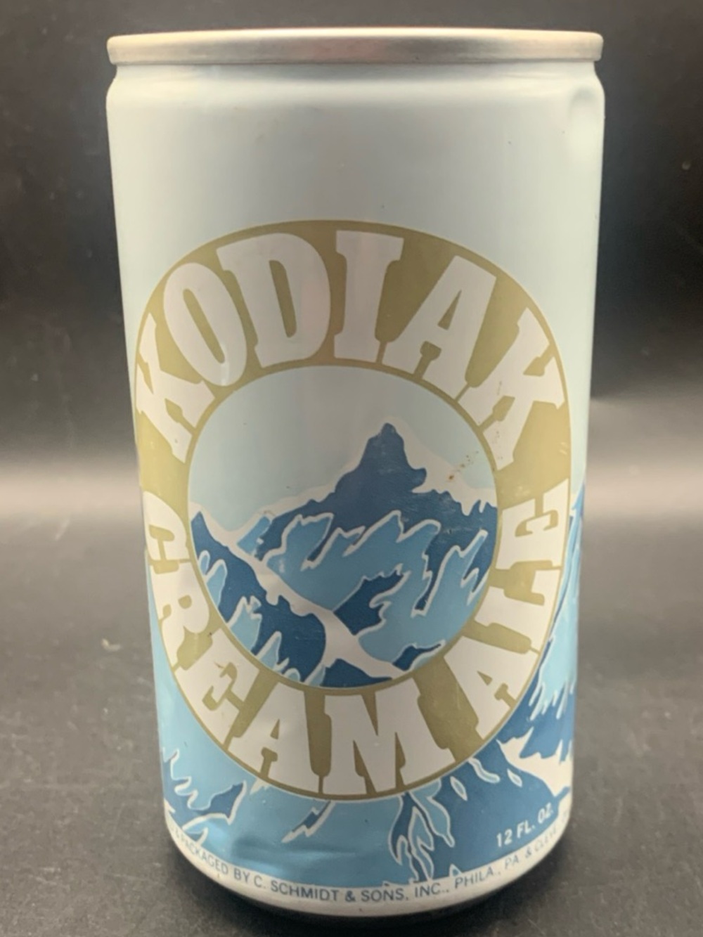 Vintage Beer Can Kodiak Cream Ale Empty Aluminum Can